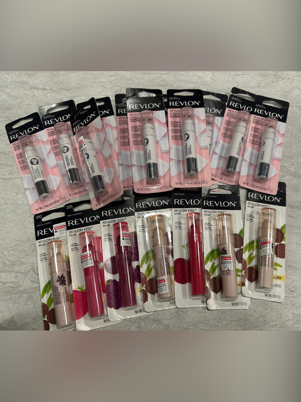 18 Revlon Assorted Tinted Lip Balms